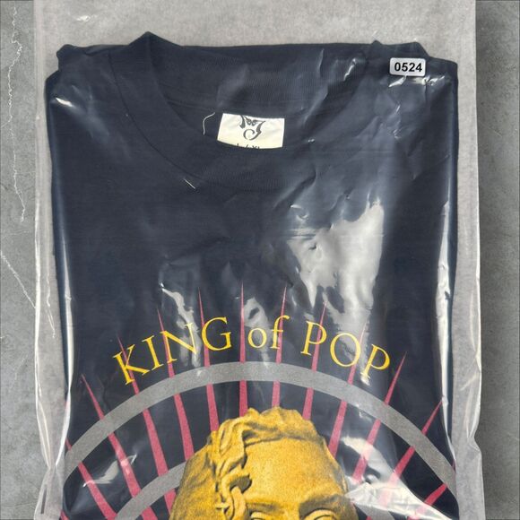 Vintage 90s Michael Jackson History World Tour '96 Double Sided Concert Tee - XL - Picture 8 of 8